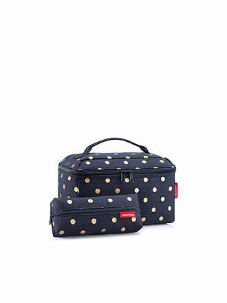 REISENTHEL | Beautycase Set Metallic Dots 2-tlg. Blue