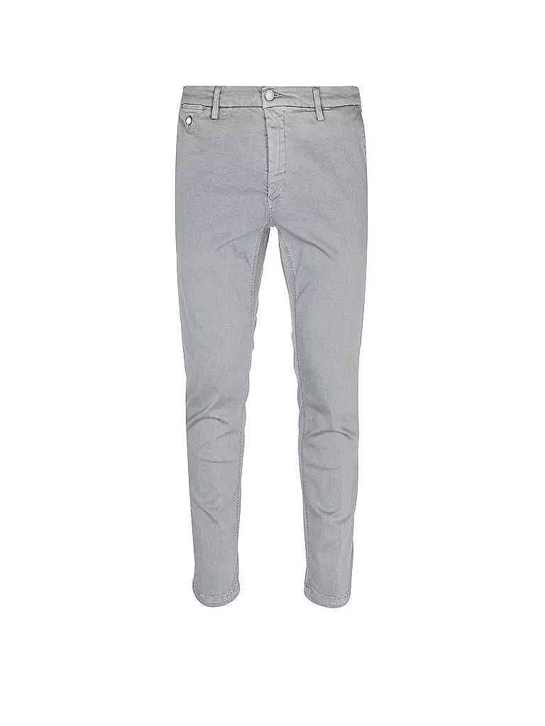 REPLAY | Chino Regular Fit HYPERFLEX BENNI | grau