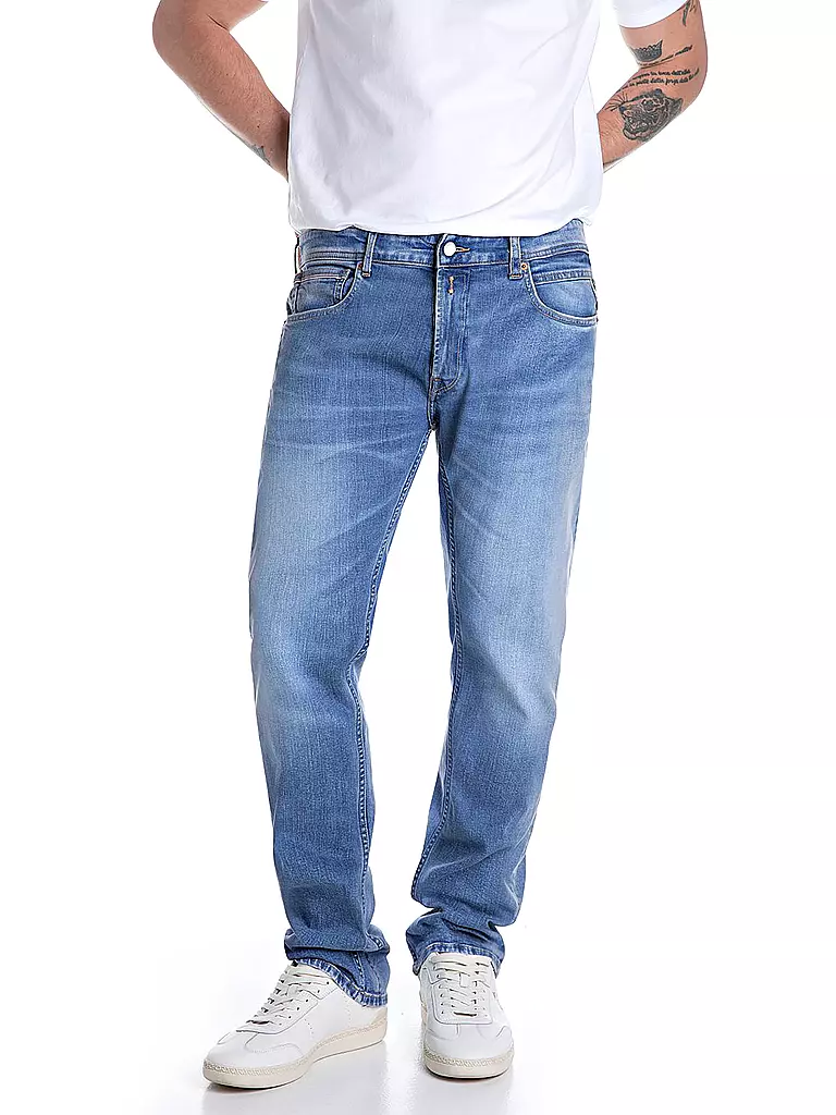 REPLAY | Jeans Straight Fit GROVER 573 | blau