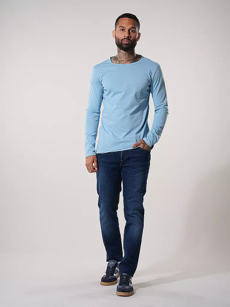 REPLAY | Langarmshirt  | hellblau