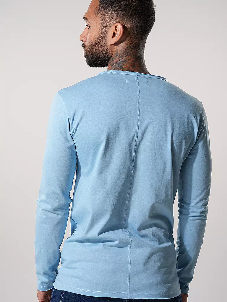 REPLAY | Langarmshirt  | hellblau