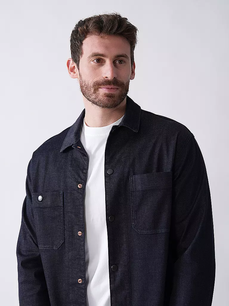 REPLAY | Overshirt  | blau