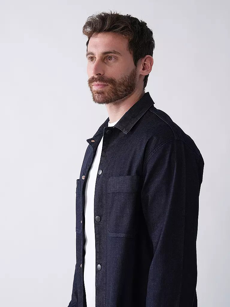 REPLAY | Overshirt  | blau