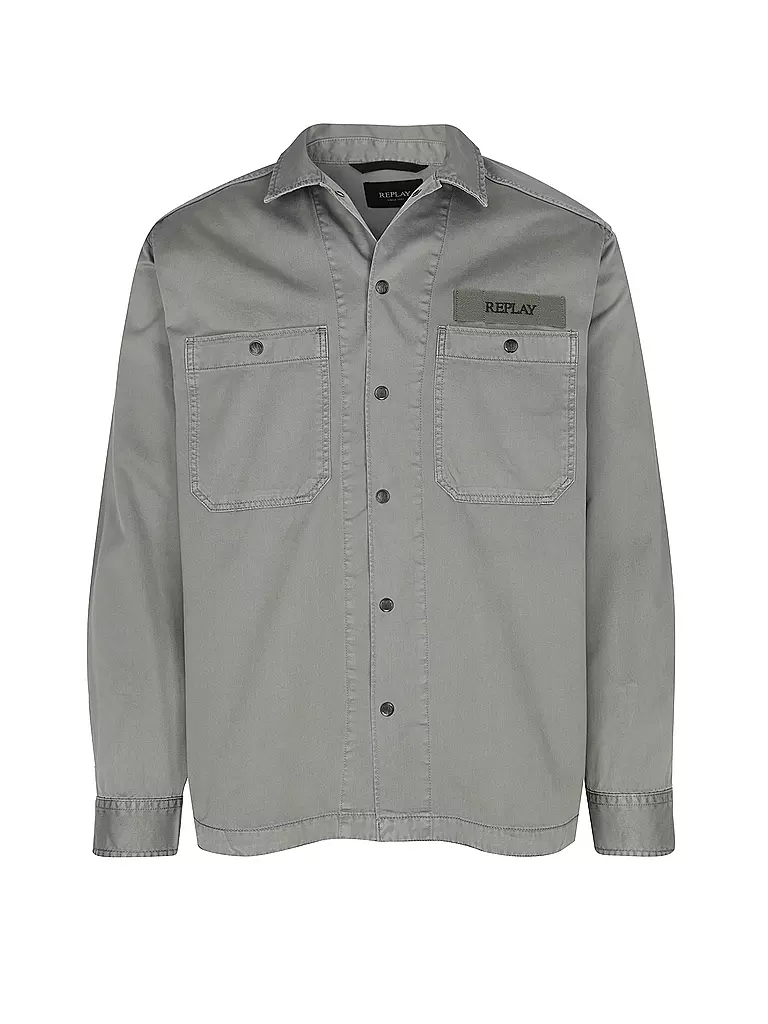 REPLAY | Overshirt | olive