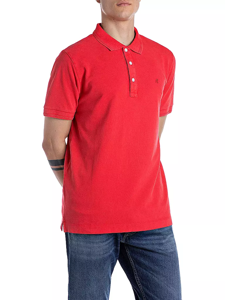 REPLAY | Poloshirt  | rot