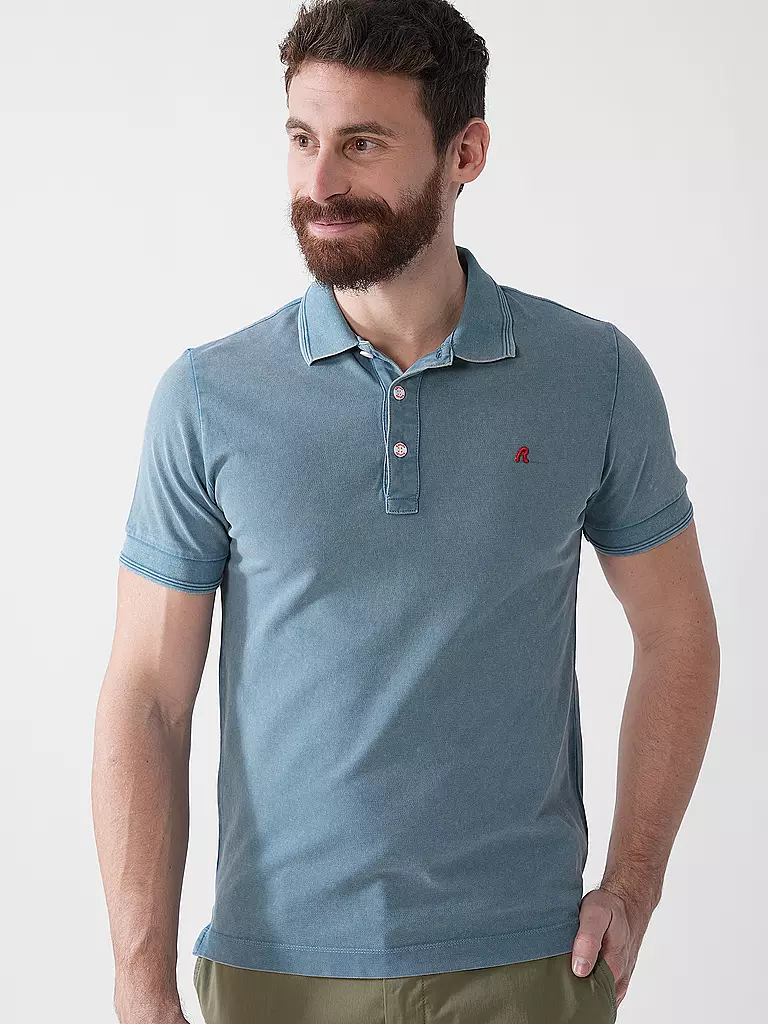 REPLAY | Poloshirt  | hellblau