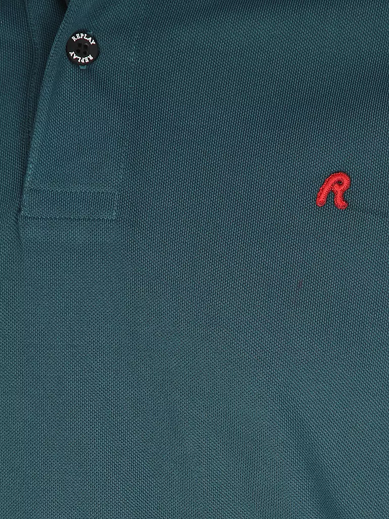 REPLAY | Poloshirt | dunkelgrün