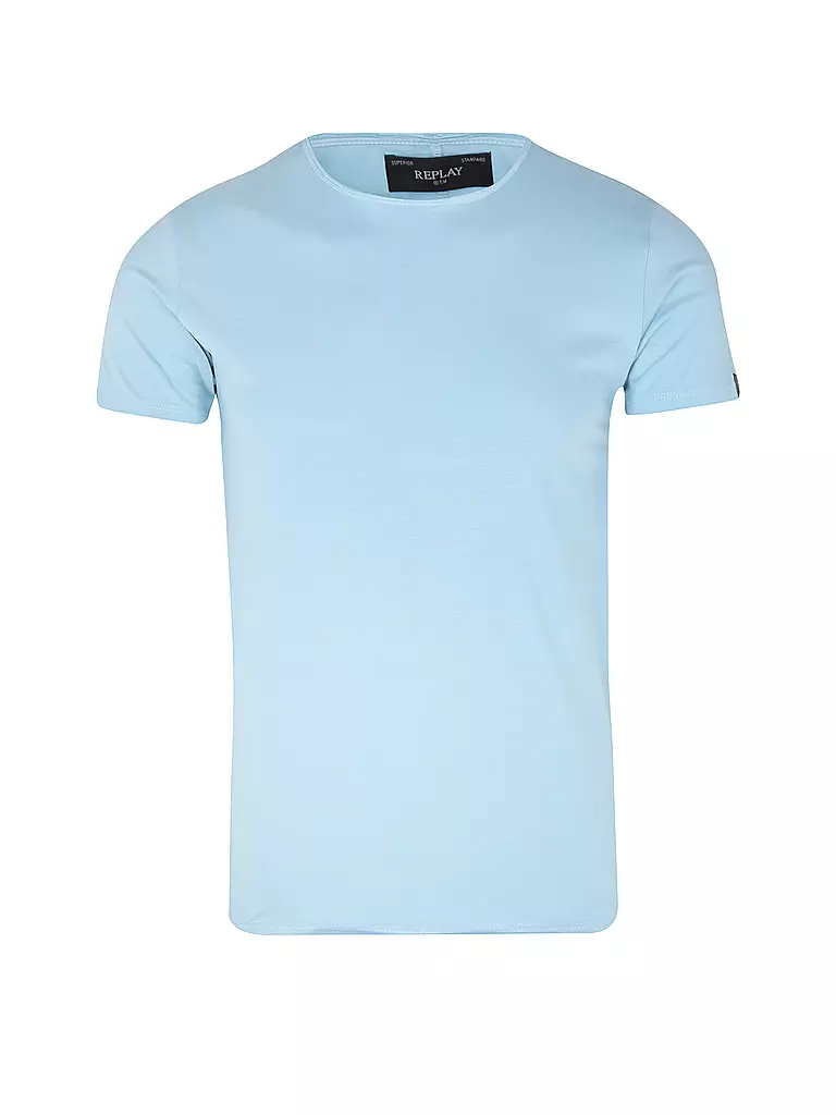 REPLAY | T-Shirt  | hellblau