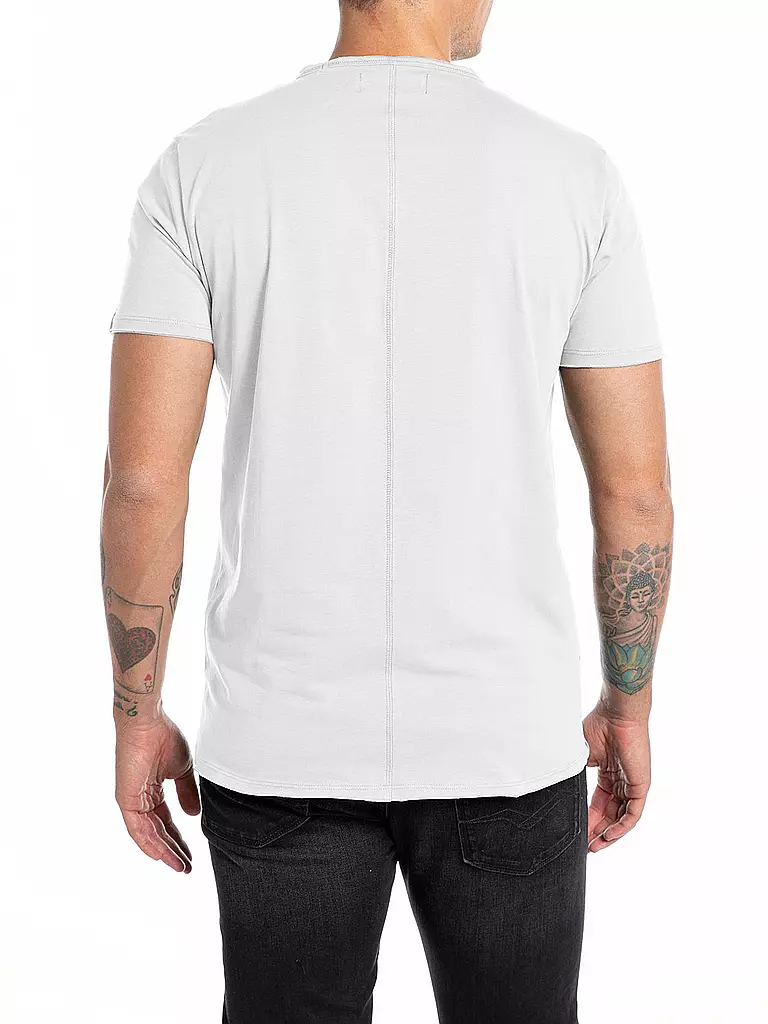 REPLAY | T-Shirt  | weiss