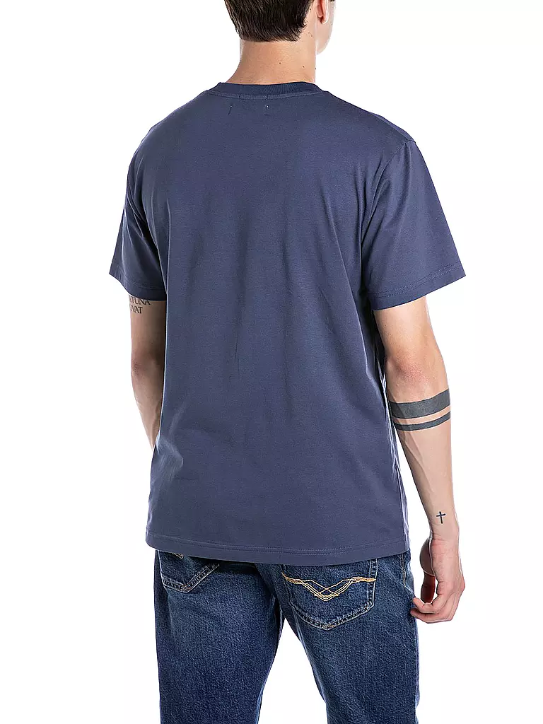 REPLAY | T-Shirt  | blau