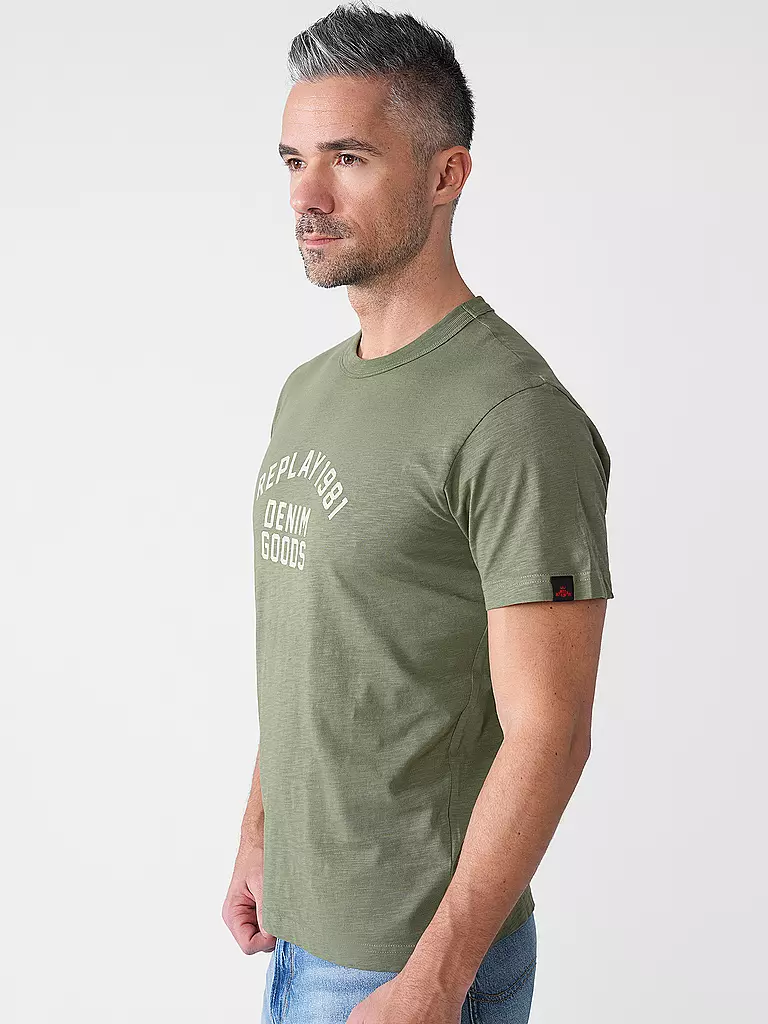 REPLAY | T-Shirt | olive