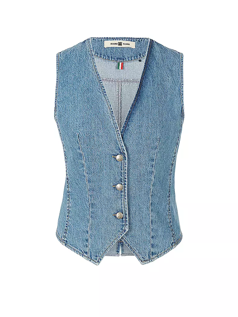 RIANI | Gilet | hellblau