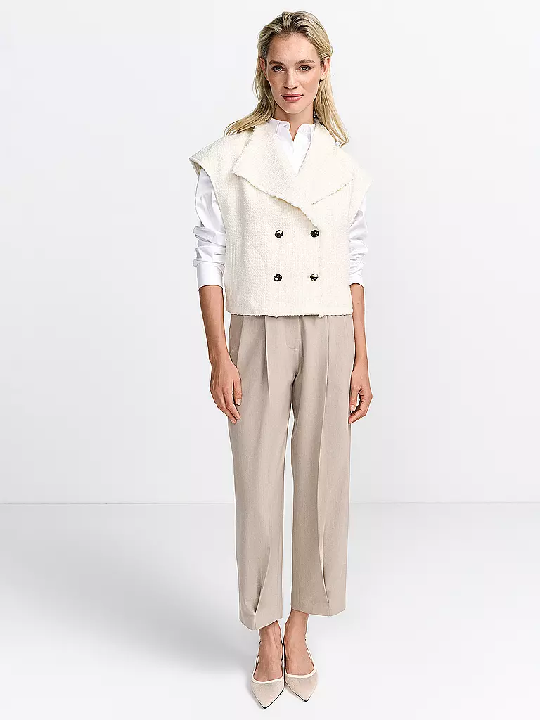 RICH & ROYAL | Gilet | creme