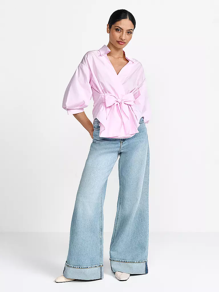 RICH & ROYAL | Jeans Wide Leg  | blau