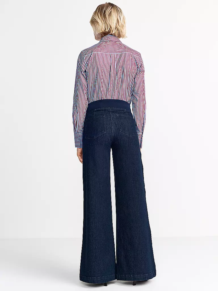 RICH & ROYAL | Jeans Wide Leg | blau