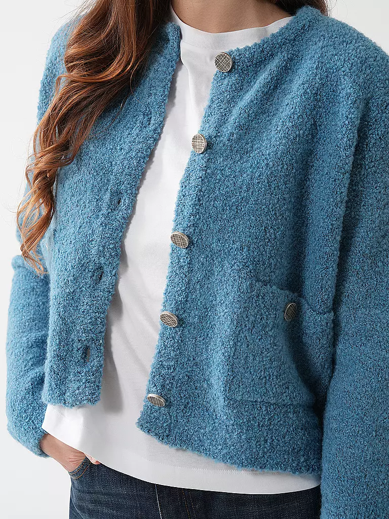 RICH & ROYAL | Strickjacke | blau