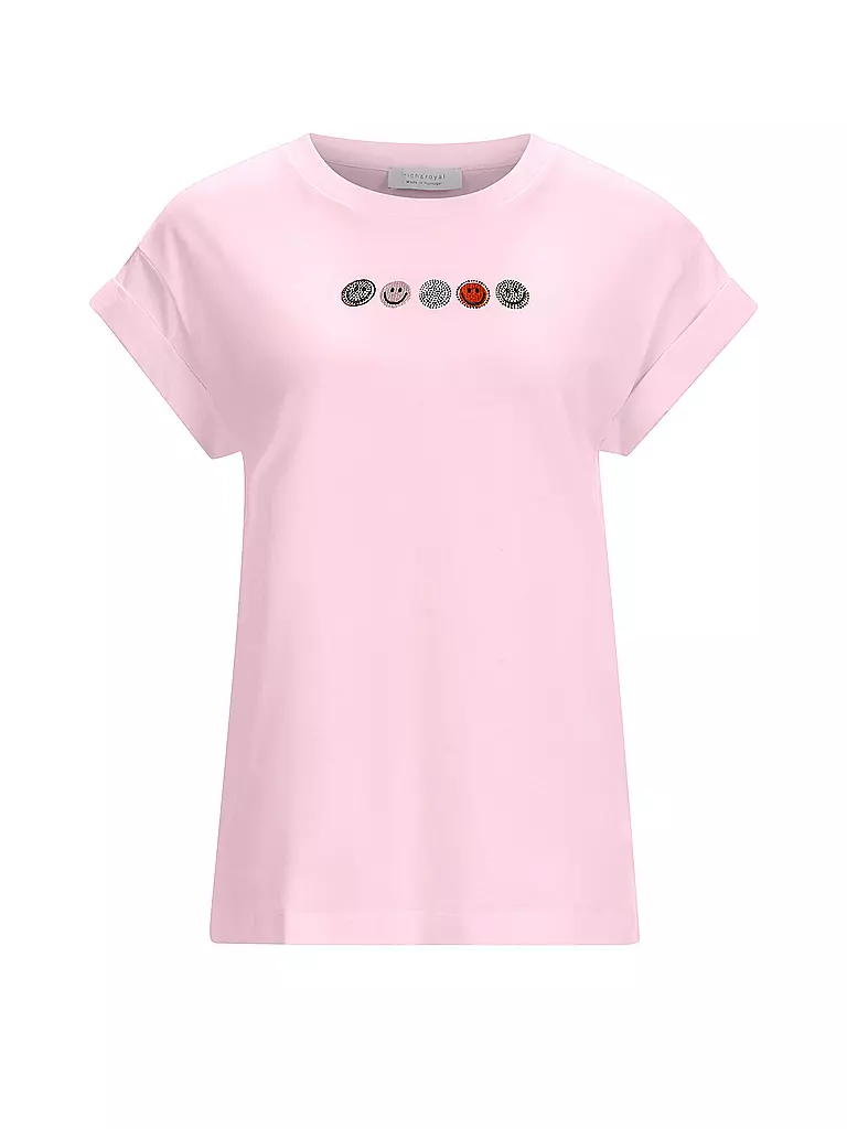 RICH & ROYAL | T-Shirt  | rosa