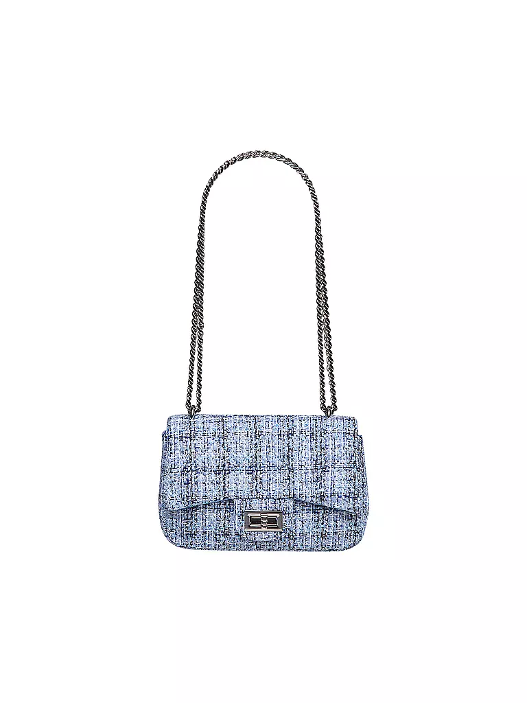 RICH & ROYAL | Tasche - Umhängetasche MINI TWEED | blau