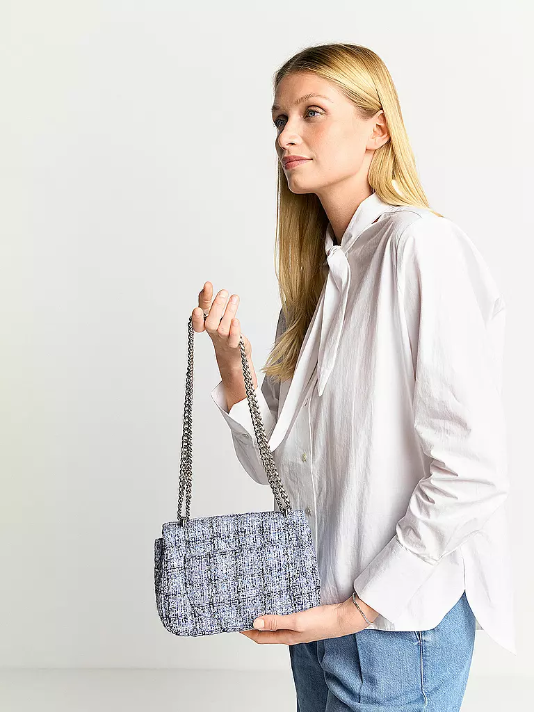 RICH & ROYAL | Tasche - Umhängetasche MINI TWEED | blau