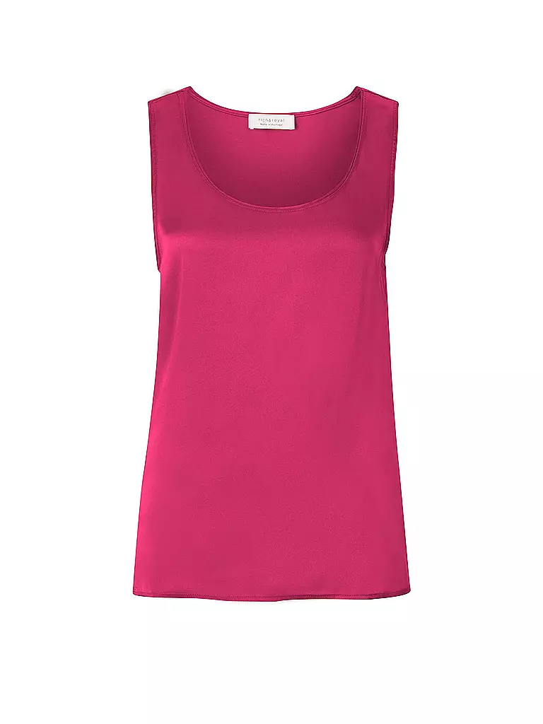 RICH & ROYAL | Top SILKY TOP | pink