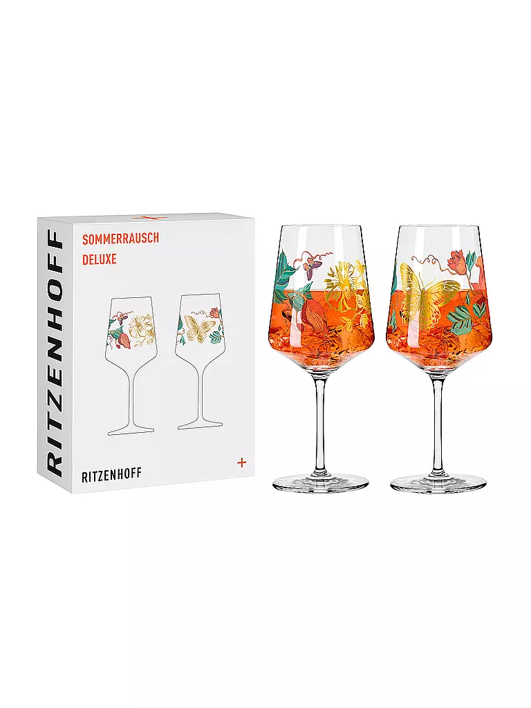 RITZENHOFF | Aperitifglas 2er-Set SET-SOMMERRAUSCH DELUX #23 #24 | bunt