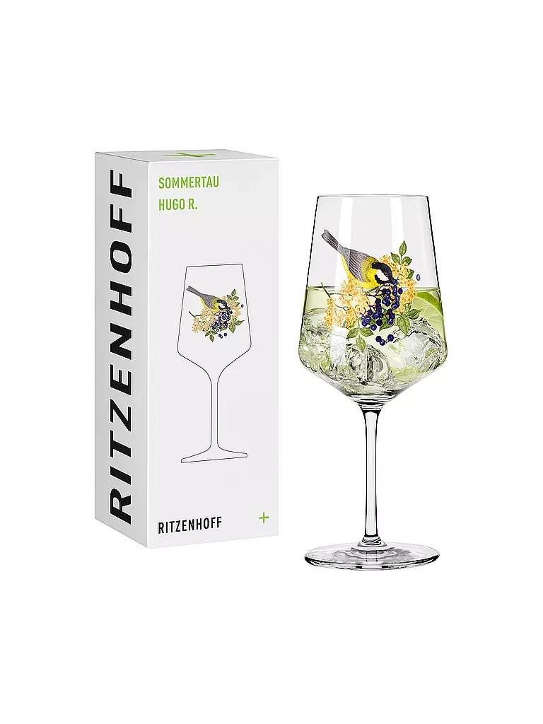 RITZENHOFF | Aperitifglas SOMMERTAU HUGO #15 Ritzenhoff Design Team 2023 | bunt