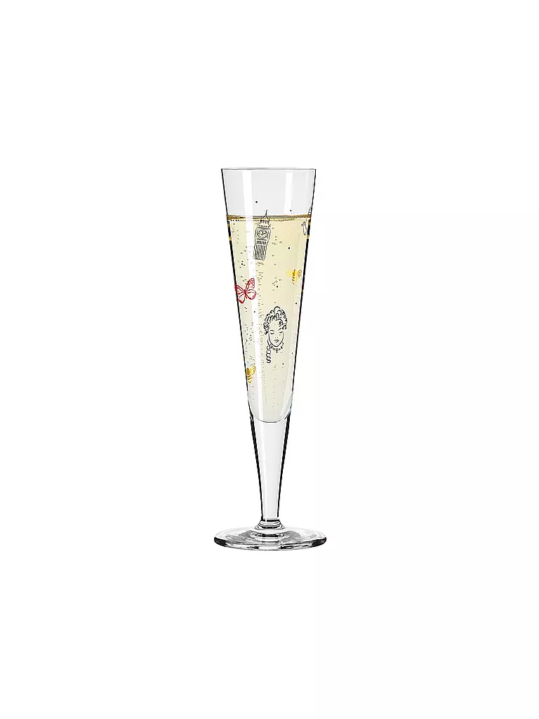 RITZENHOFF | Champagnerglas LONDON EDITON CHAMPUS Vasconcelos | bunt