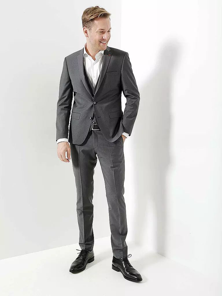 ROY ROBSON | Sakko Slim Fit | grau