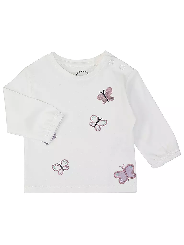 S.OLIVER | Baby Langarmshirt  | weiss