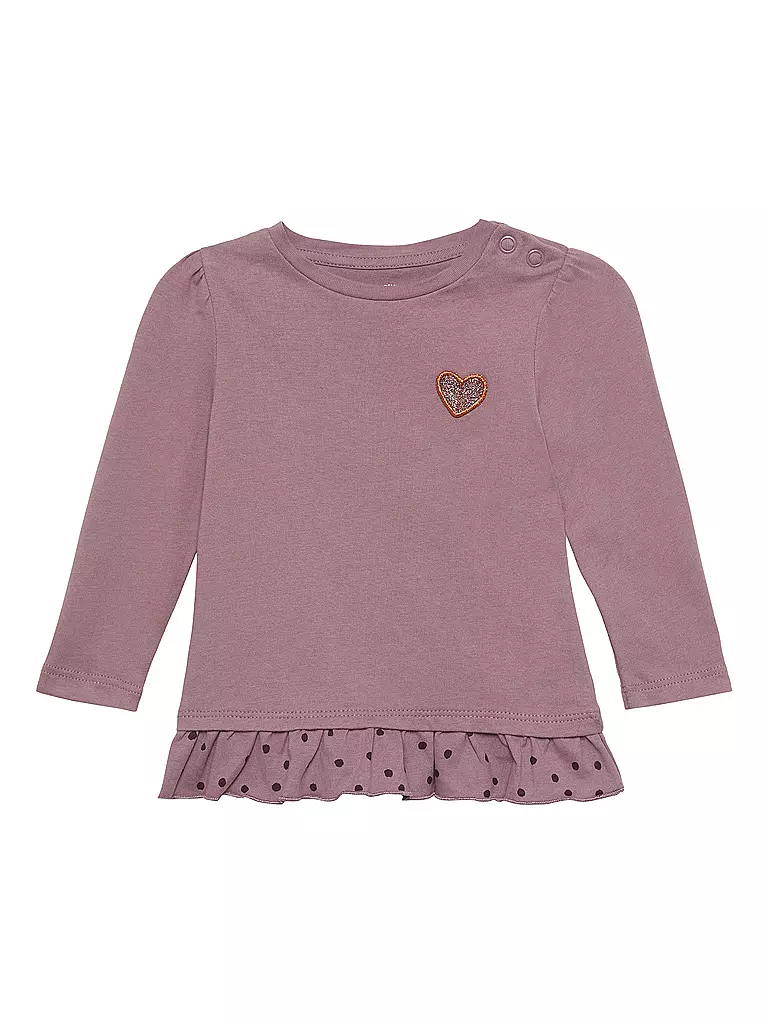 S.OLIVER | Baby Langarmshirt  | beere