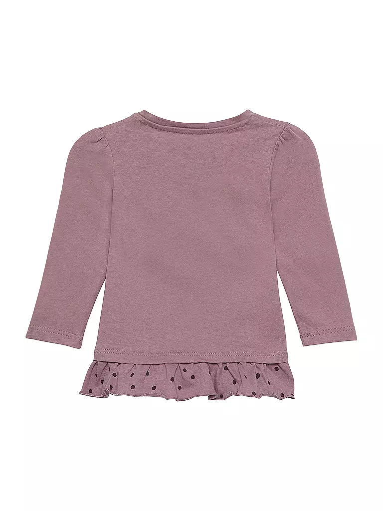 S.OLIVER | Baby Langarmshirt  | beere