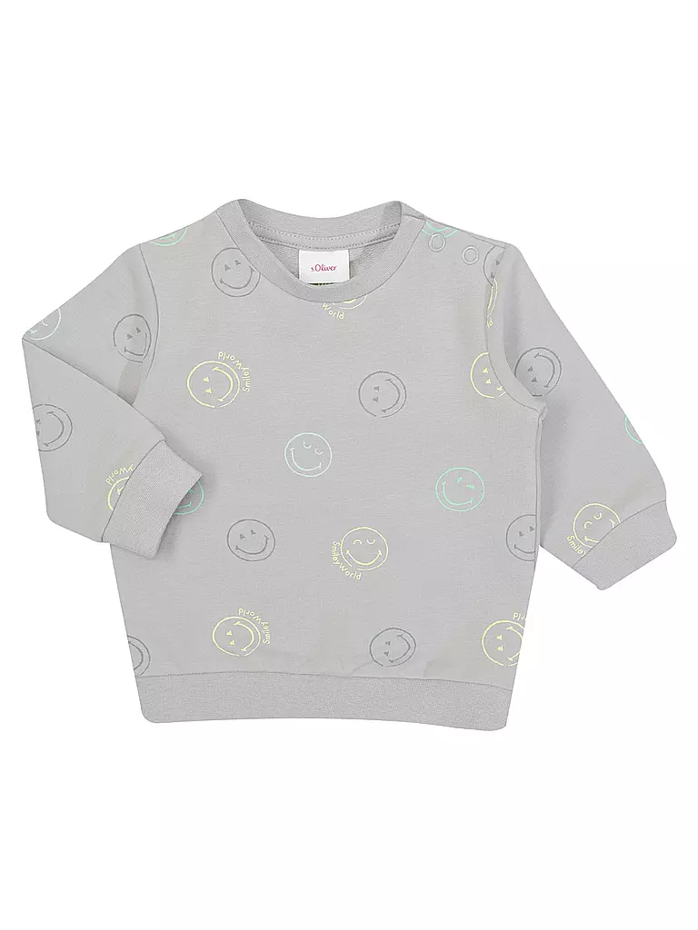 S.OLIVER | Baby Sweater | grau