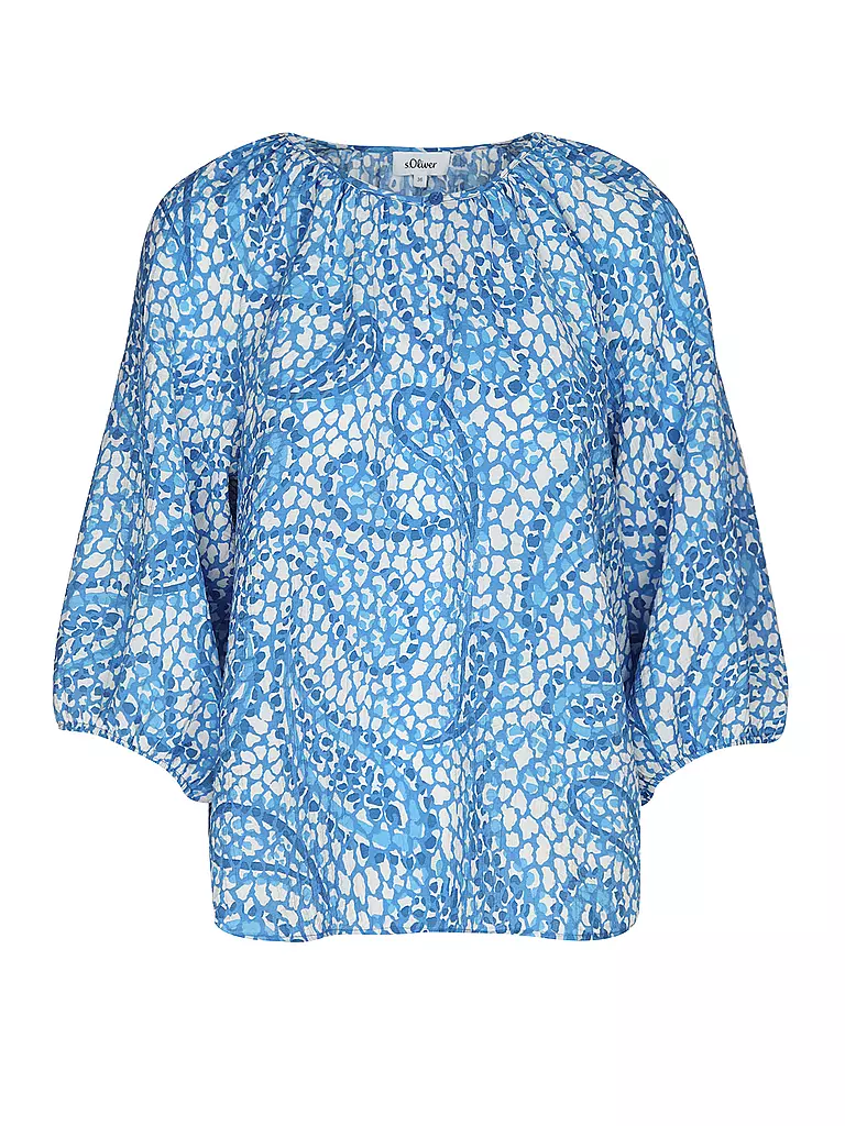 S.OLIVER | Bluse  | blau