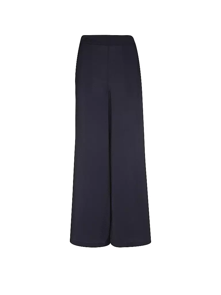 S.OLIVER | Hose Wide Leg  | dunkelblau