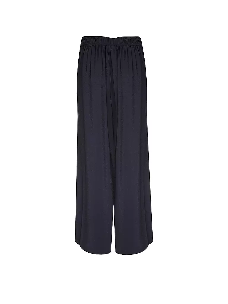 S.OLIVER | Hose Wide Leg  | dunkelblau