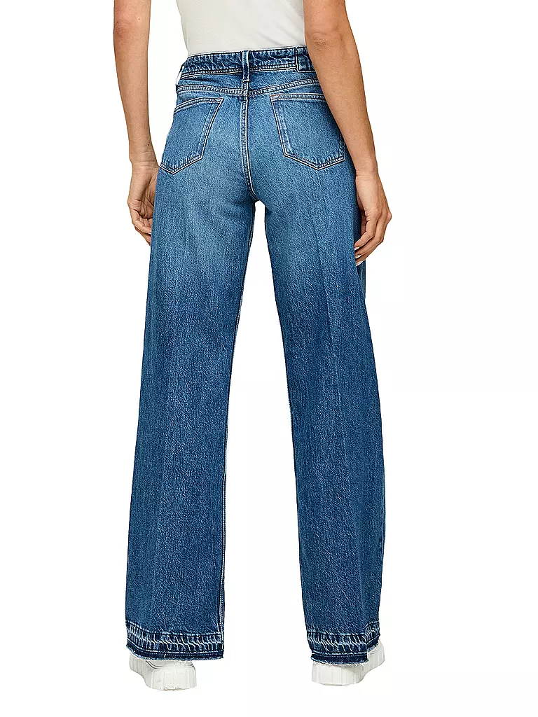 S.OLIVER | Jeans Wide Leg | blau