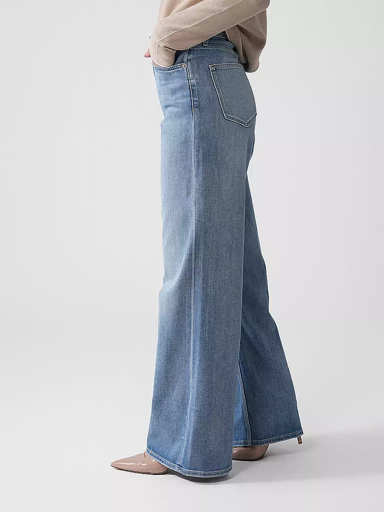 S.OLIVER | Jeans Wide Leg | blau