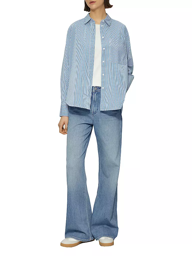 S.OLIVER | Jeans Wide Leg | blau