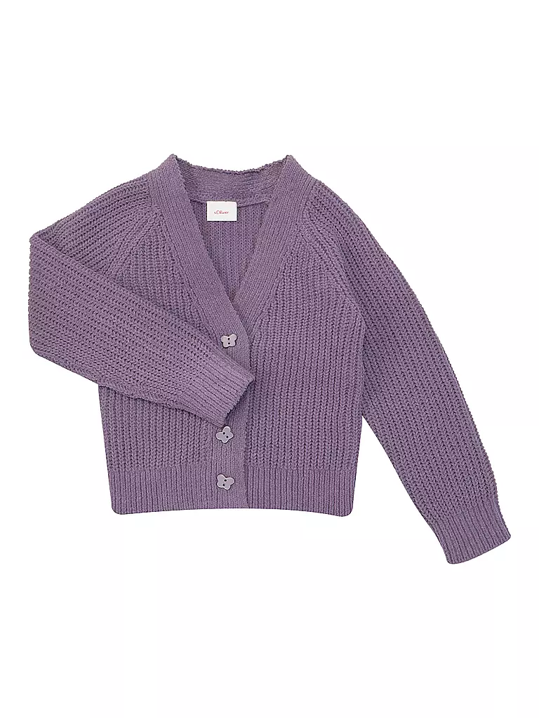 S.OLIVER | Mädchen Cardigan  | lila