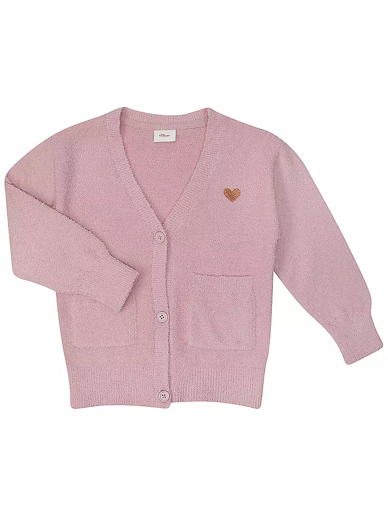 S.OLIVER | Mädchen Cardigan  | rosa