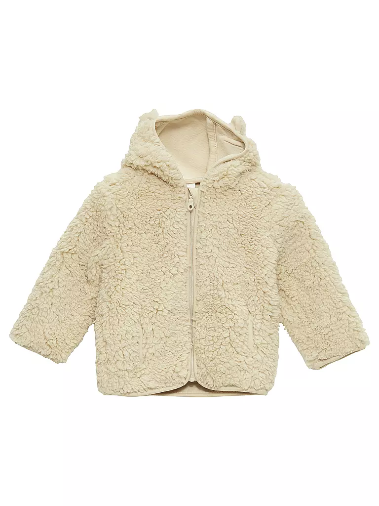 S.OLIVER | Mädchen Jacke in Felloptik | beige