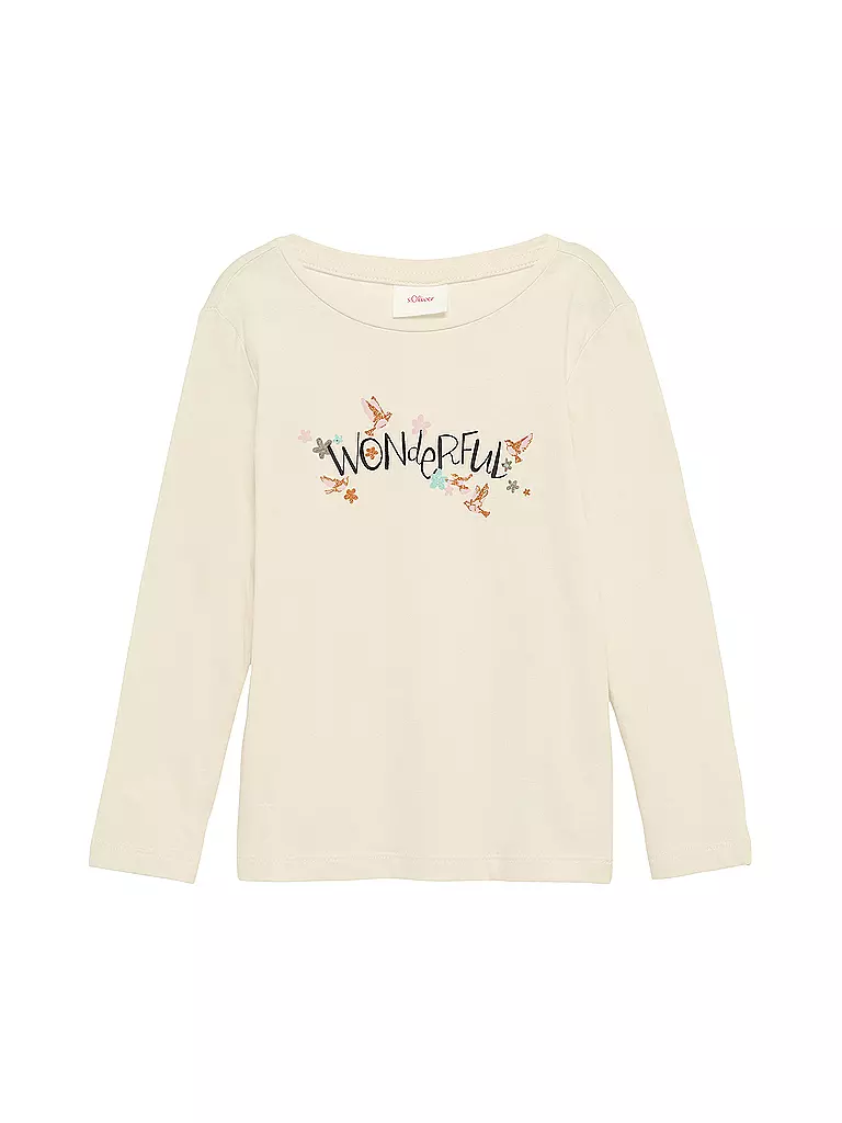 S.OLIVER | Mädchen Langarmshirt | creme