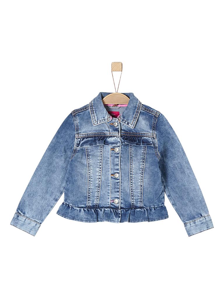 S Oliver Madchen Jeansjacke Blau 104