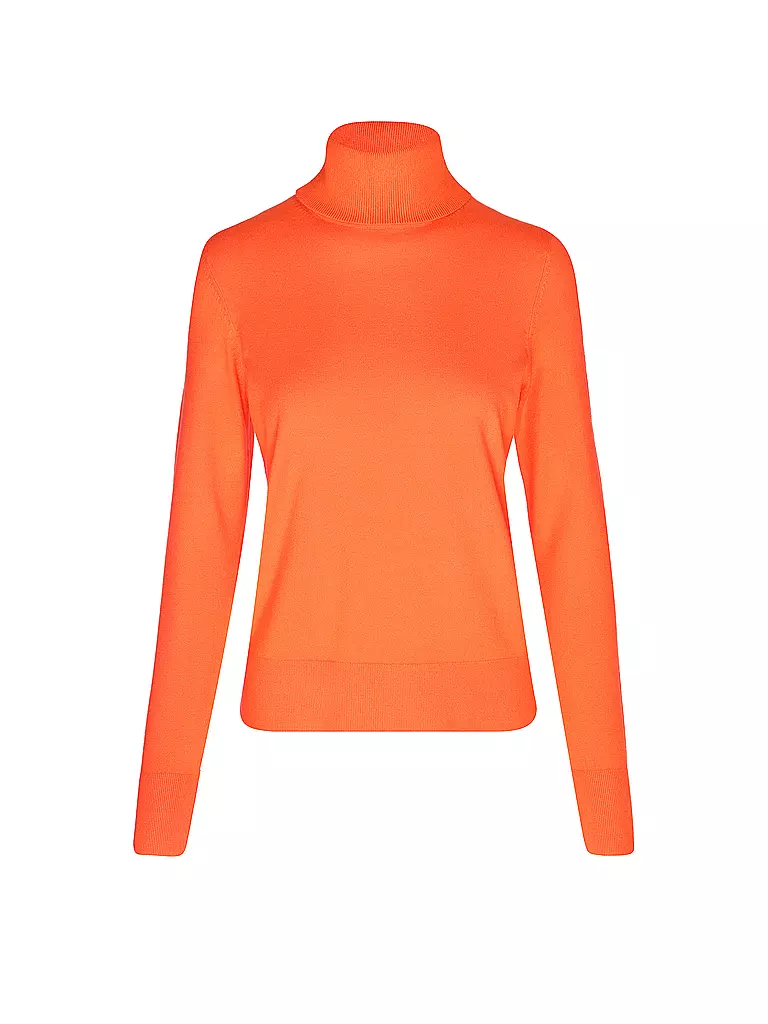 S.OLIVER | Rollkragenpullover  | orange