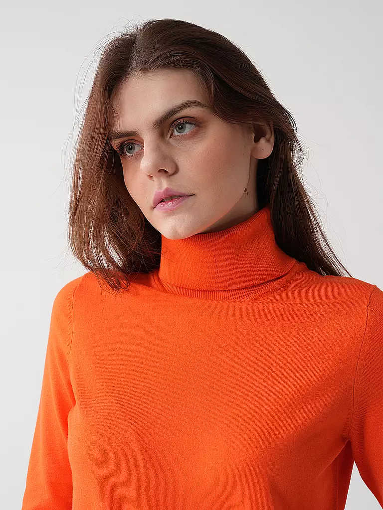 S.OLIVER | Rollkragenpullover | orange