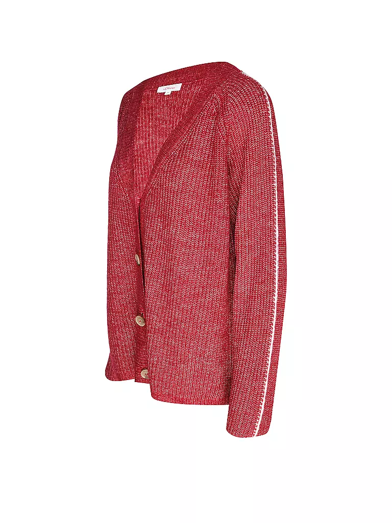 S.OLIVER | Strickjacke | rot