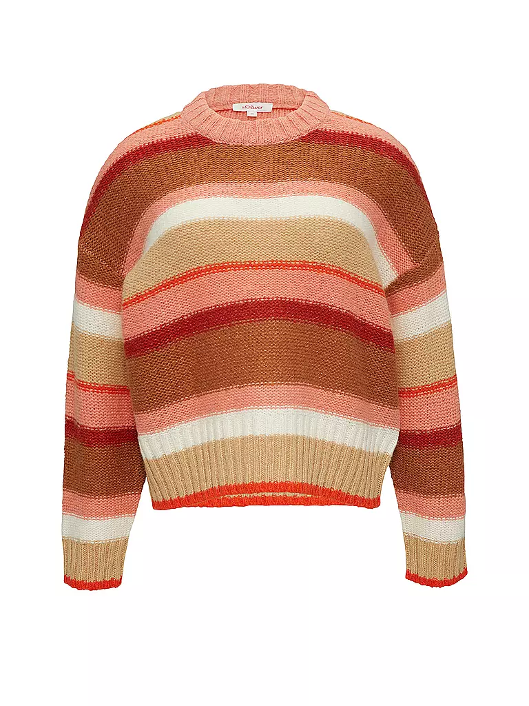 S.OLIVER | Strickpullover | rot