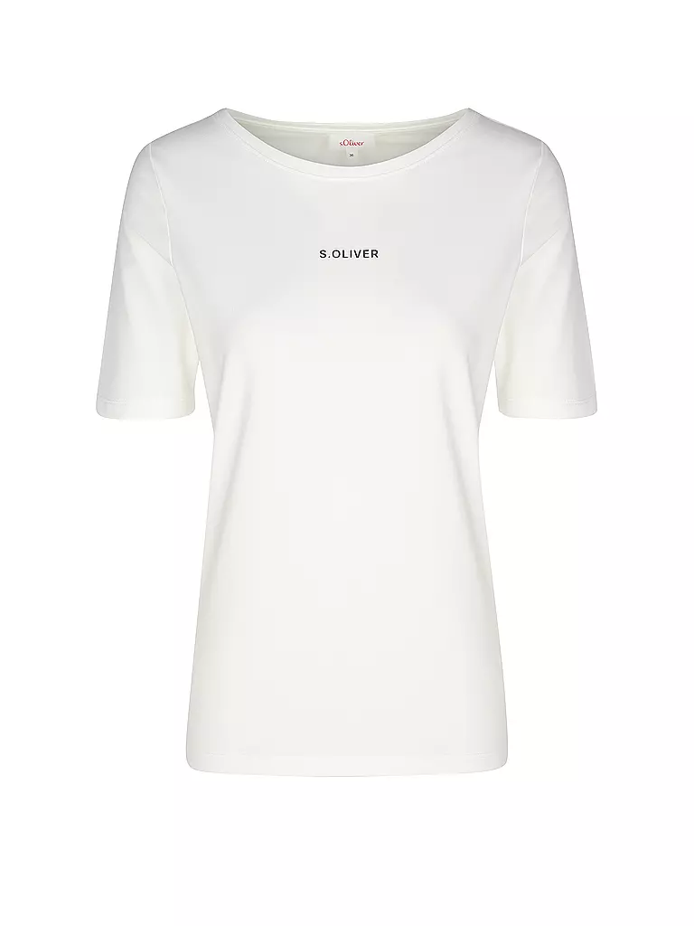 S.OLIVER | T-Shirt  | weiss