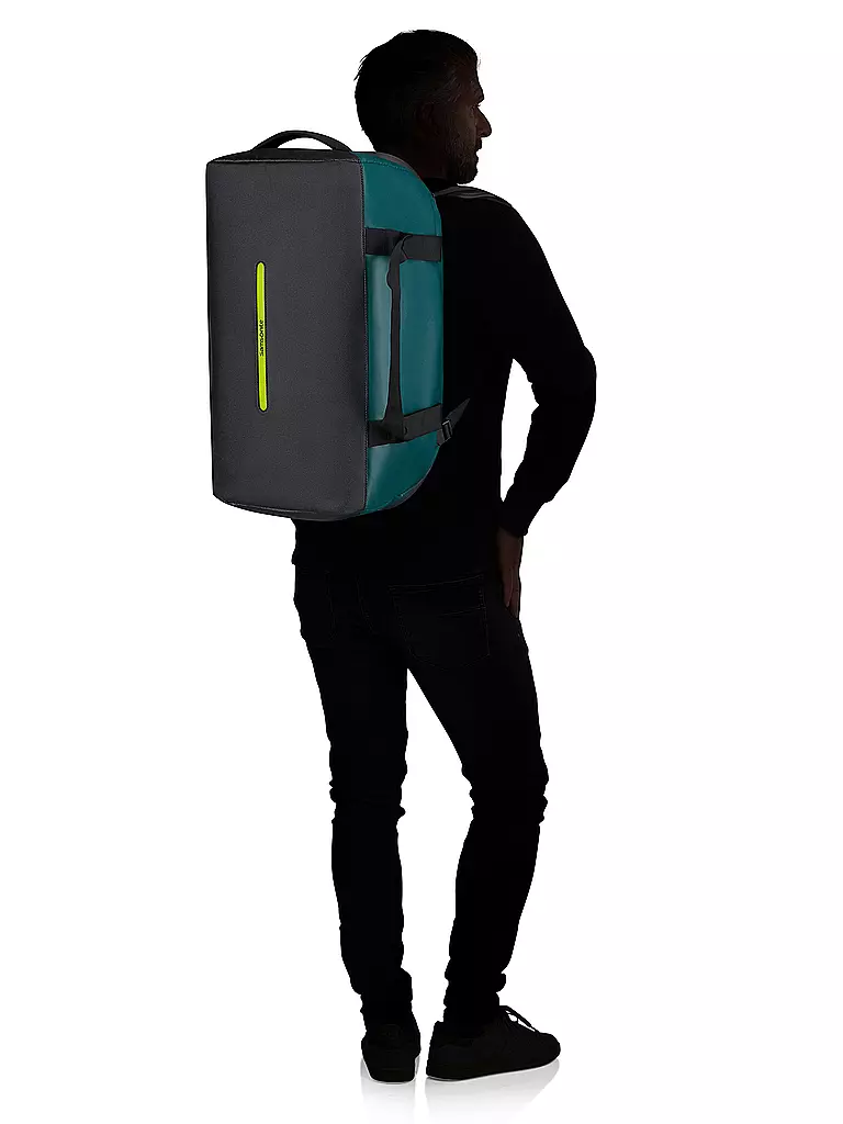 SAMSONITE | Reisetasche Ecodiver Duffle S Dark Teal/Lime | petrol