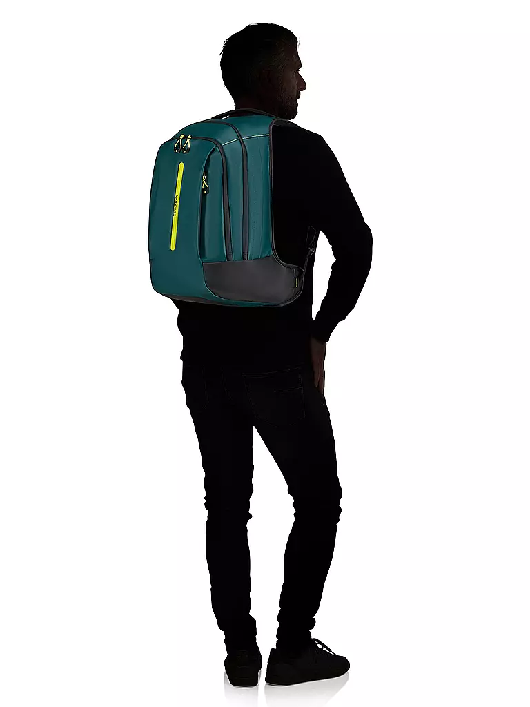 SAMSONITE | Rucksack - Laptop Rucksack ECODIVER Large  Dark Teal/Lime | petrol